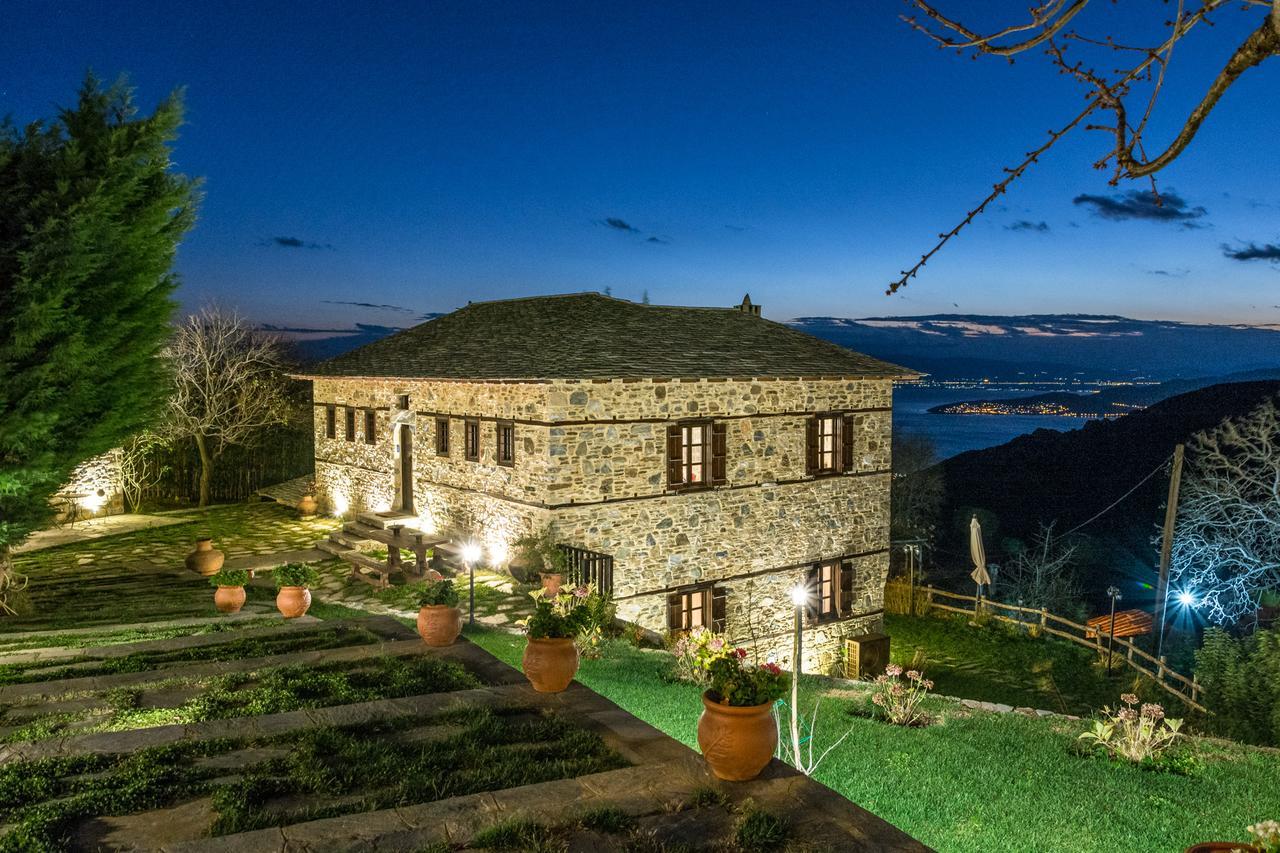 Iliopetra Suites Agios Lavrentios Exterior foto